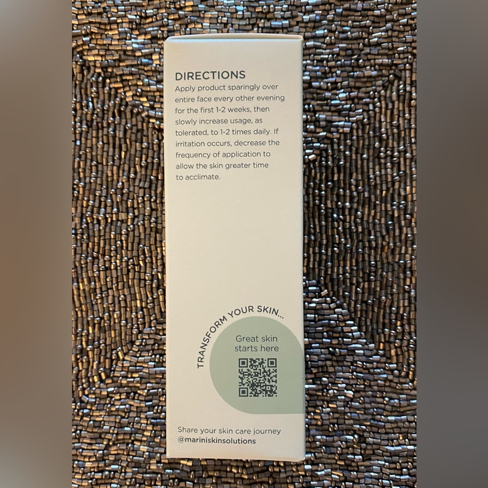 ๐ JAN MARINI > MARINI SKINSOLUTIONS ๐ Retinol Plus Face Cream - Picture 4 of 7